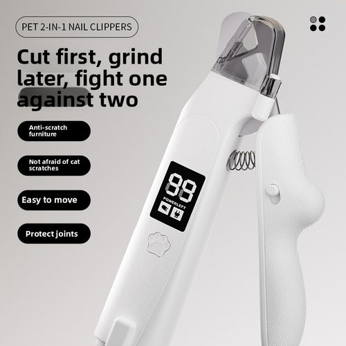 Electric Pet Nail Clipper and Grinder