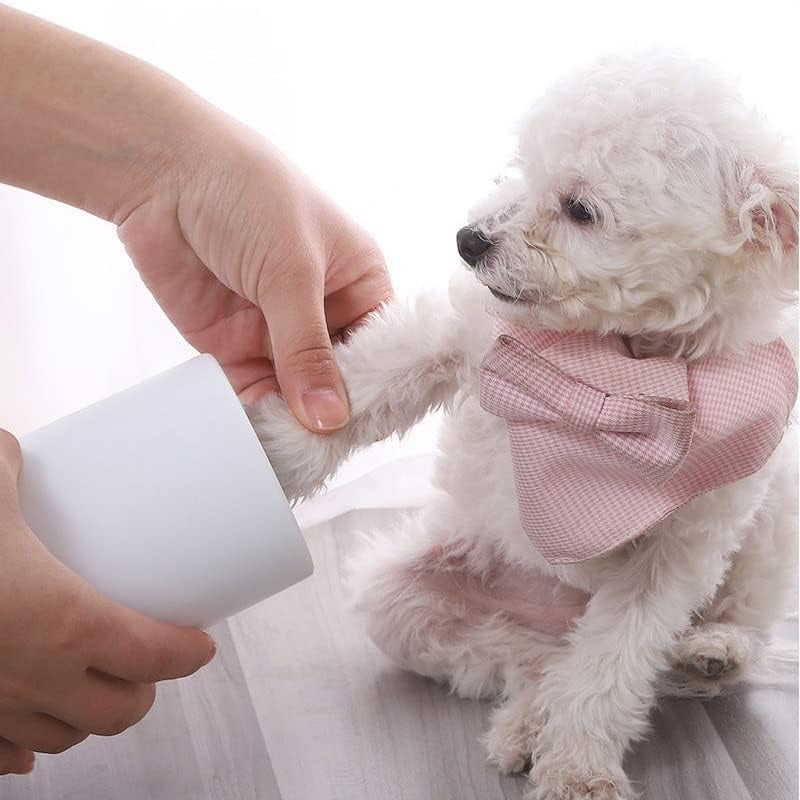 Semi-automatic pet foot-washing cup