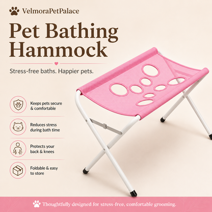 Foldable Pet Bathing Stand Cat And Dog Bath Hammock