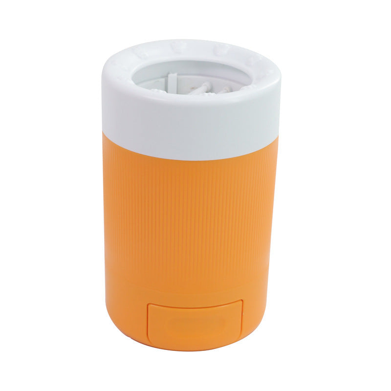 Semi-automatic pet foot-washing cup